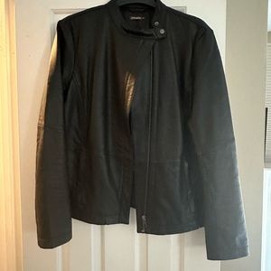 Leather Moto Jacket